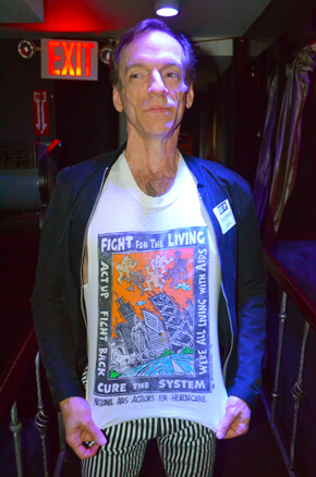 Activist Stephen Helmke makes clear the battle against AIDS is not over. |YOON SEO NAM