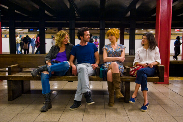 Cécile de France, Romain Duris, Kelly Reilly, and Audrey Tautou in Cédric Klapisch’s “Chinese Puzzle.” | COHEN MEDIA GROUP
