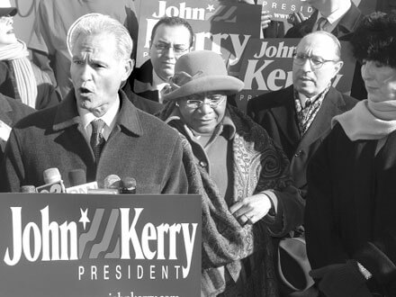 New Yorkers Rally for Kerry