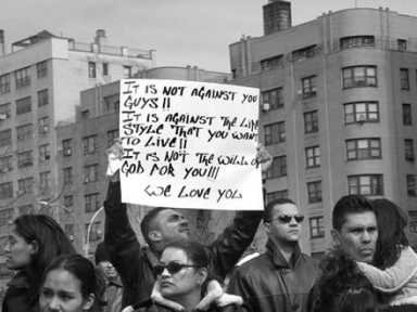 Bronx Jeer Against Equality