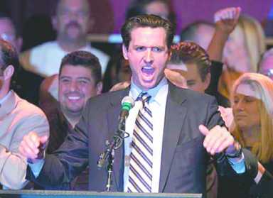 Gavin Newsom’s isolation signifies the uneven ripples of the marriage debate