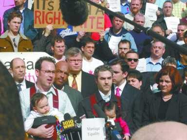 Marriage Erupts in NY