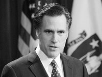Stymied, Romney Reverts to Fiat