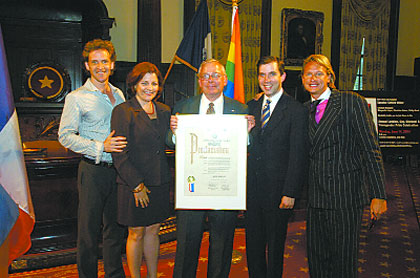 CITY COUNCIL MARKS GAY PRIDE