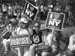 Pro-Choice Rally Draws Thousands