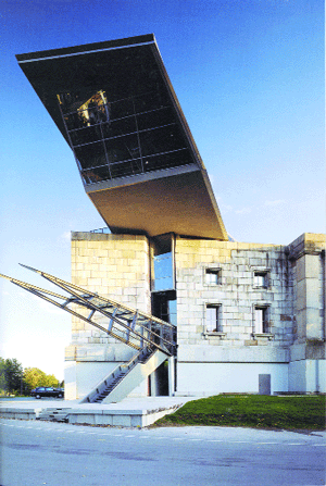 A Liberating Spear of Glass and Steel