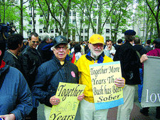 Thousands March for Gay Marriage|Thousands March for Gay Marriage