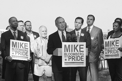 Log Cabin Endorses Bloomberg