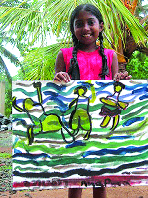 Art Therapy for Tsunami Survivors|Art Therapy for Tsunami Survivors