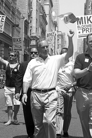 Mayor Gets Mixed Parade Reception
