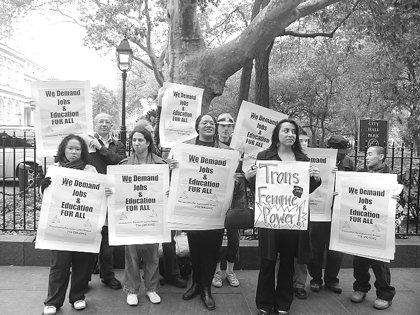 Trans Activists Seek City Support for Jobs Fair