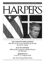 HIV Denialism in Harper’s Faulted