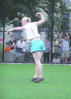 Two Make Flap In Columbus Park