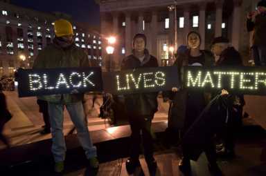 Eric Garner Demo in Foley Square branching out and about downtown….