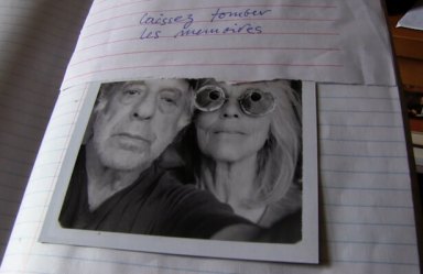 Robert Frank’s photo of himself and wife June Leaf, as seen in DON’T BLINK – ROBERT FRANK, directed by Laura Israel.  Courtesy of Grasshopper Film.