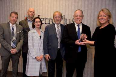 Award given to Metro Plus Health 
  �Donna F. Aceto