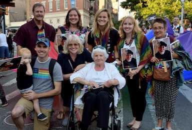 – Flag Day Memorial for Gilbert Baker-
               – © Donna F. Aceto  –
