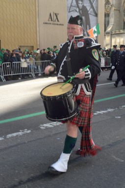 NYC St Patrick’s Day Parade with the Lavender and Green.
� Donna F. Aceto-