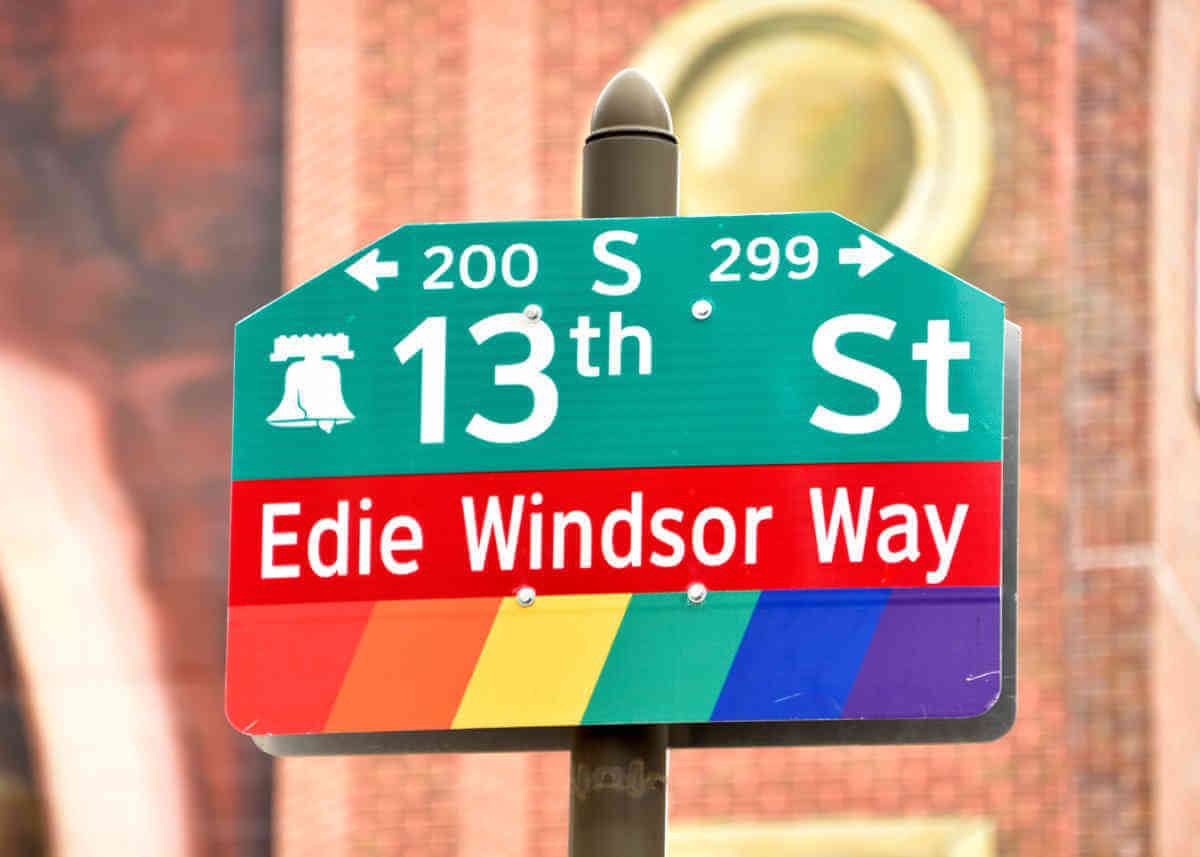 Edie Windsor Way Dedicated in Philadelphia|Edie Windsor Way Dedicated in Philadelphia|Edie Windsor Way Dedicated in Philadelphia|Edie Windsor Way Dedicated in Philadelphia