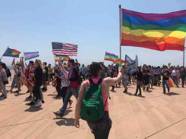 Brighton Beach Pride in 2019.