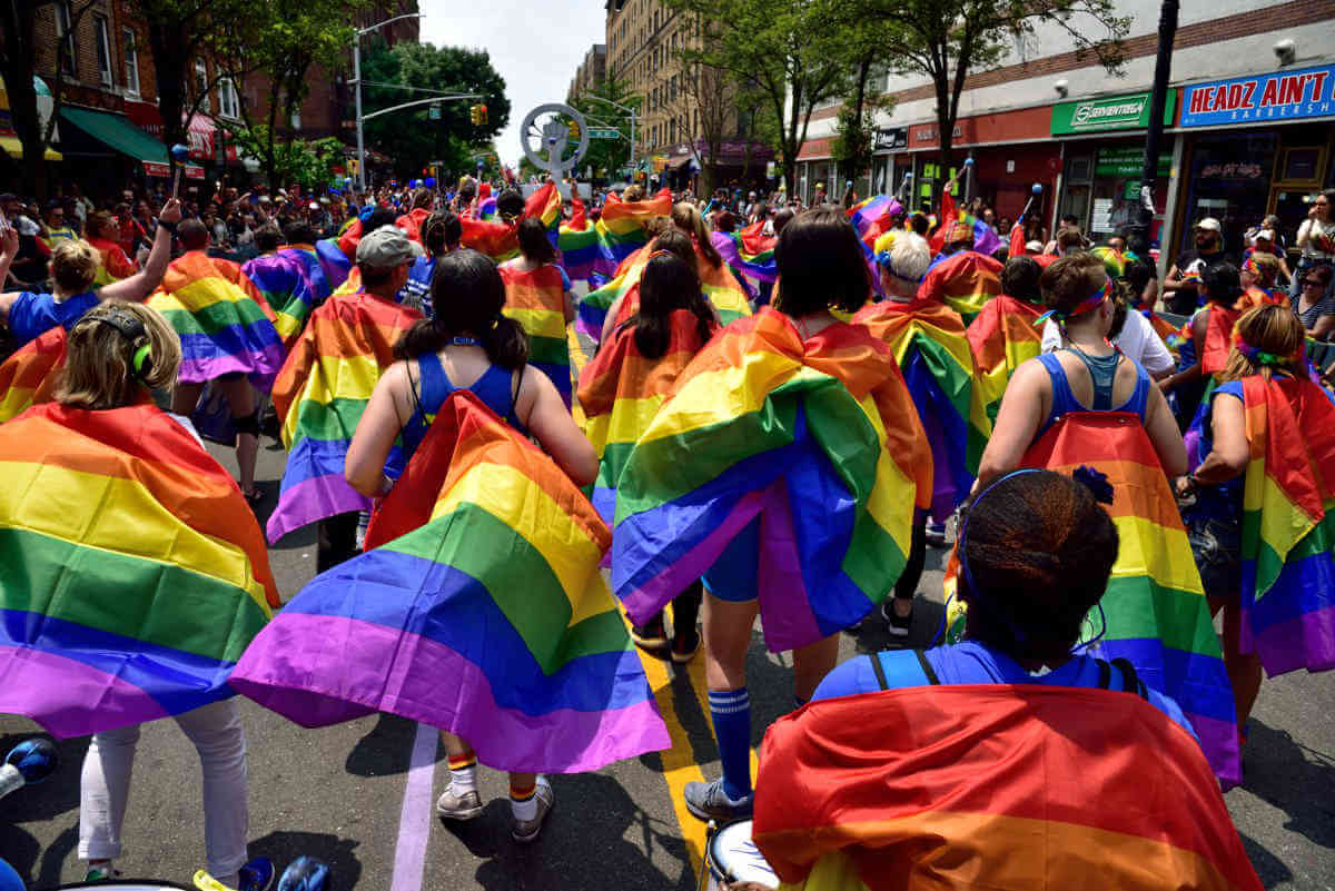 Rainbows were everywhere as Queens hosted Pride Month's first major event on June 2.