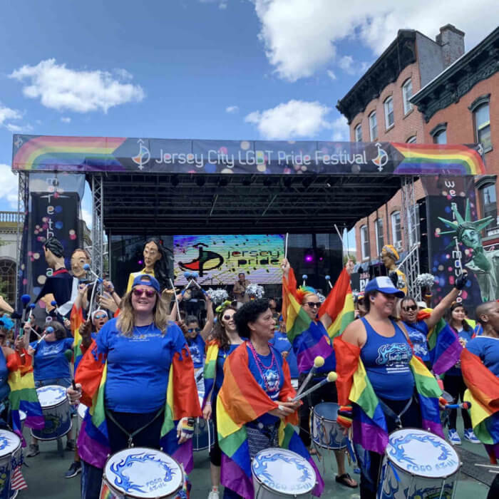 Jersey City Pride, seen here in 2019, is returning Aug. 24-27.