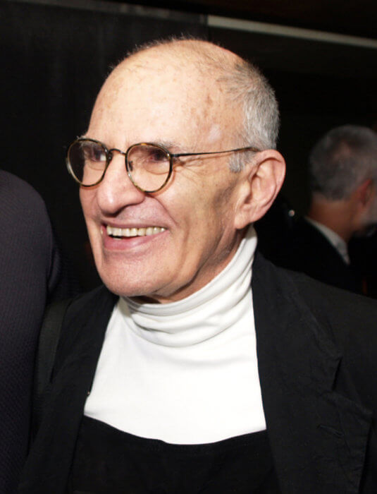 Larry Kramer at the after-party celebrating the 2011 Broadway opening of his 1985 play "The Normal Heart."