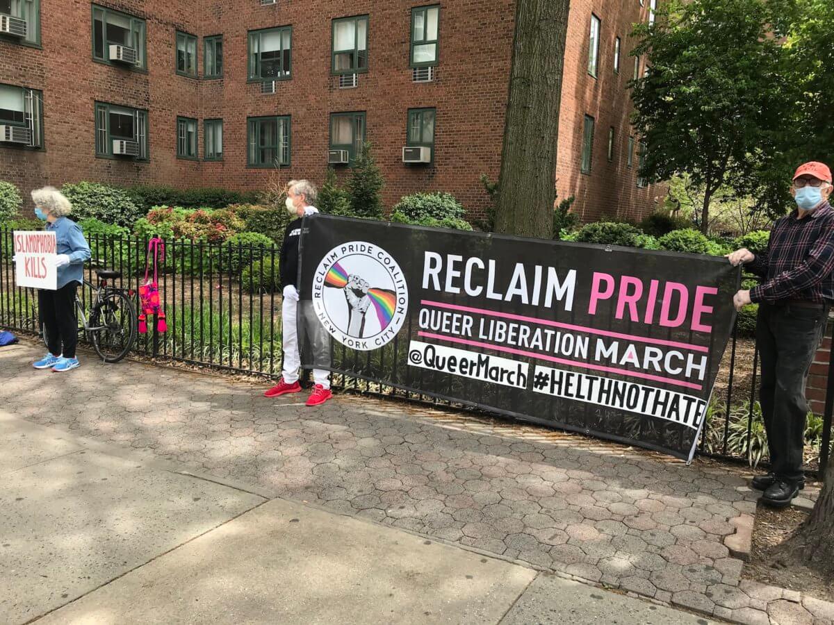 Reclaim Pride May 3 not acceptable for nypd