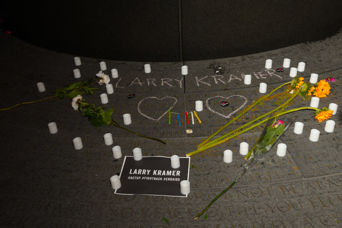 larry Kramer Memorial