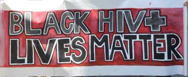 A banner at the Reclaim Pride Coalition's Queer Liberation March.