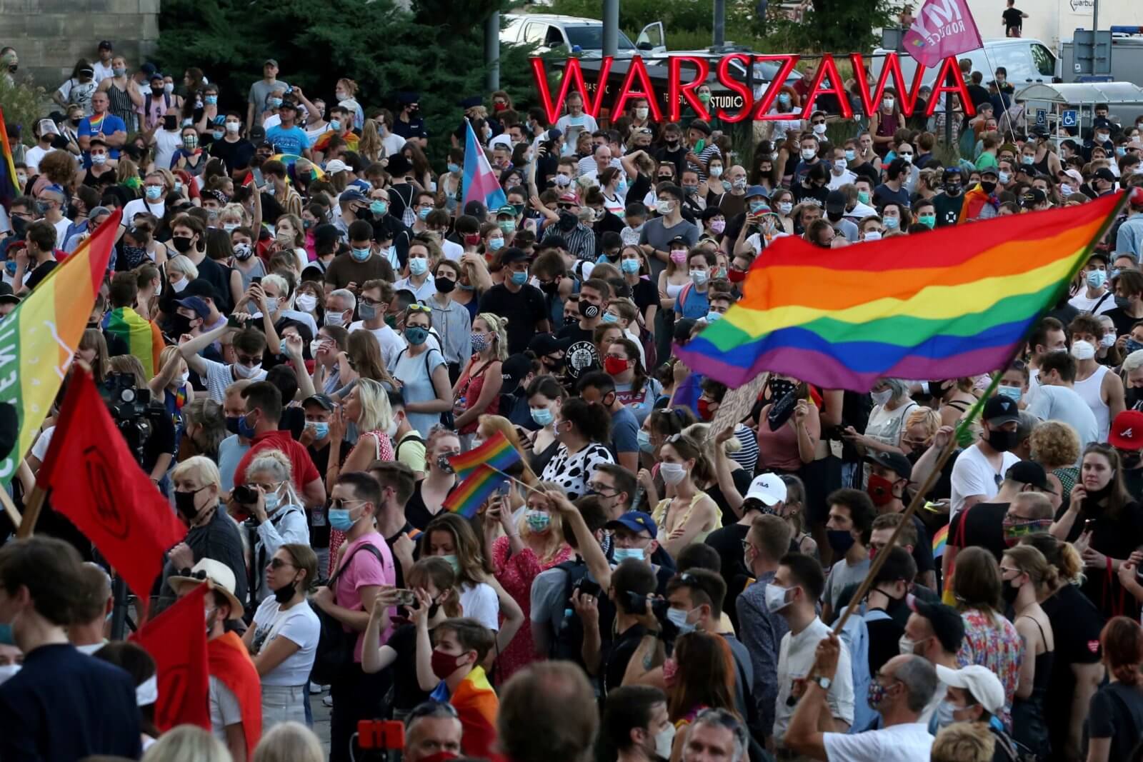 New Yorkers Join Polish Lgbtq Communitys Protest Movement – Gay City News