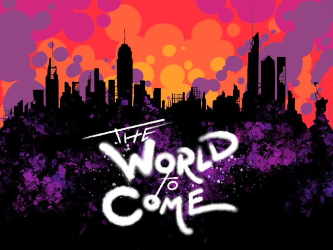 World to Come-Skyline-Logo Art by Scott Lilly @DoodlesByScott