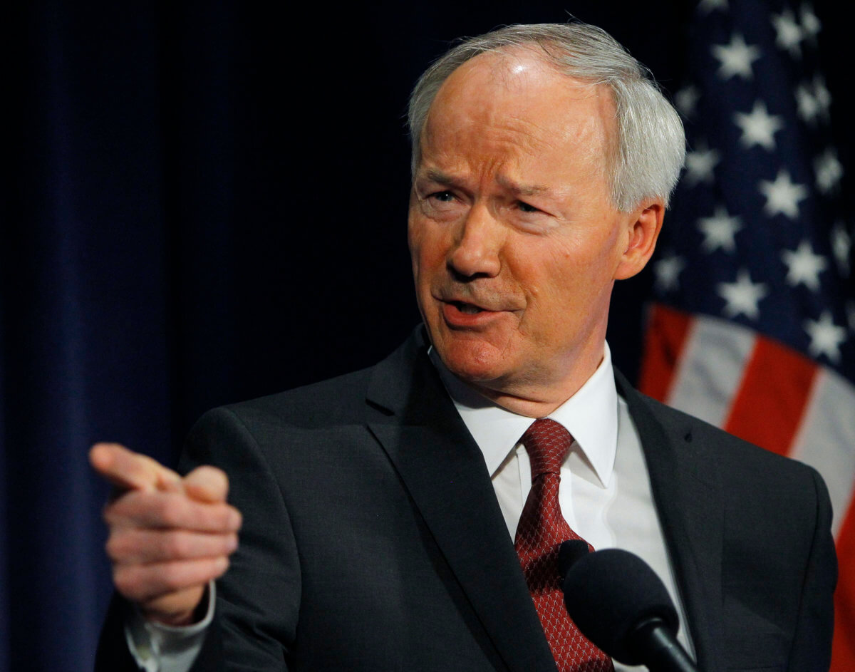 Former Rep. Asa Hutchinson discusses the findings and recommendations of the National School Shield Program in Washington
