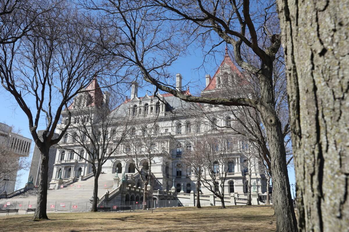 New York State Capitol in Albany, New York