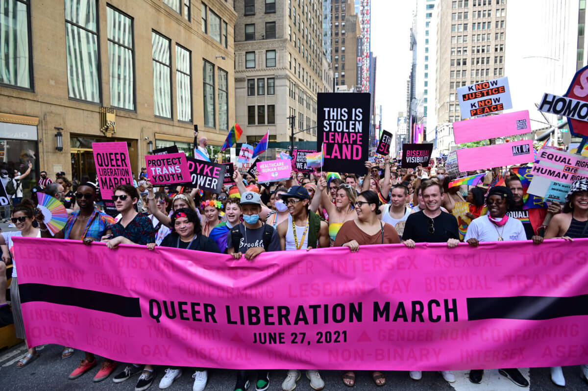 2021 Reclaim Pride Queer Liberation March
