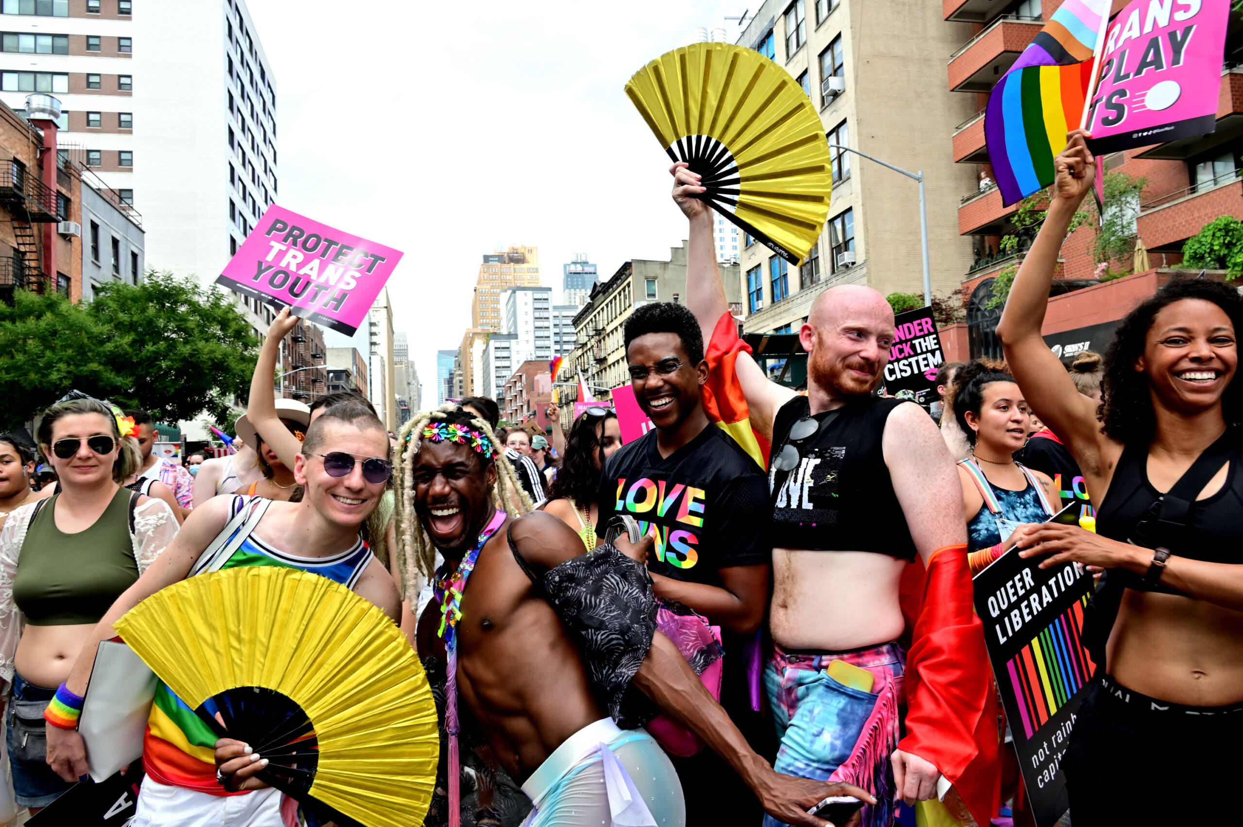 Photos of Pride Sunday in New York City