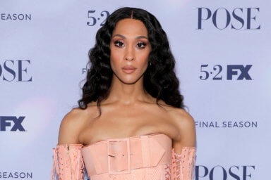 Actress Mj Rodriguez attends the premiere of the third and final season of “POSE” in Manhattan, New York City