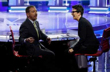 Moderators at the first U.S. 2020 presidential election Democratic candidates debate in Miami, Florida, U.S.,