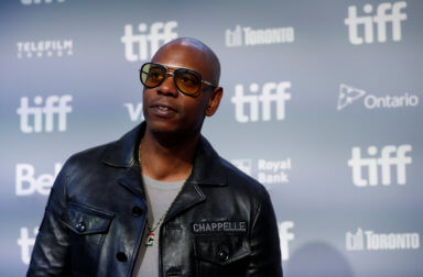 Actor Chapelle arrives for the press conference to promote the film A Star is Born at the Toronto International Film Festival (TIFF) in Toronto