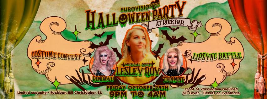 EurovisioNYC 2021 Halloween Party
