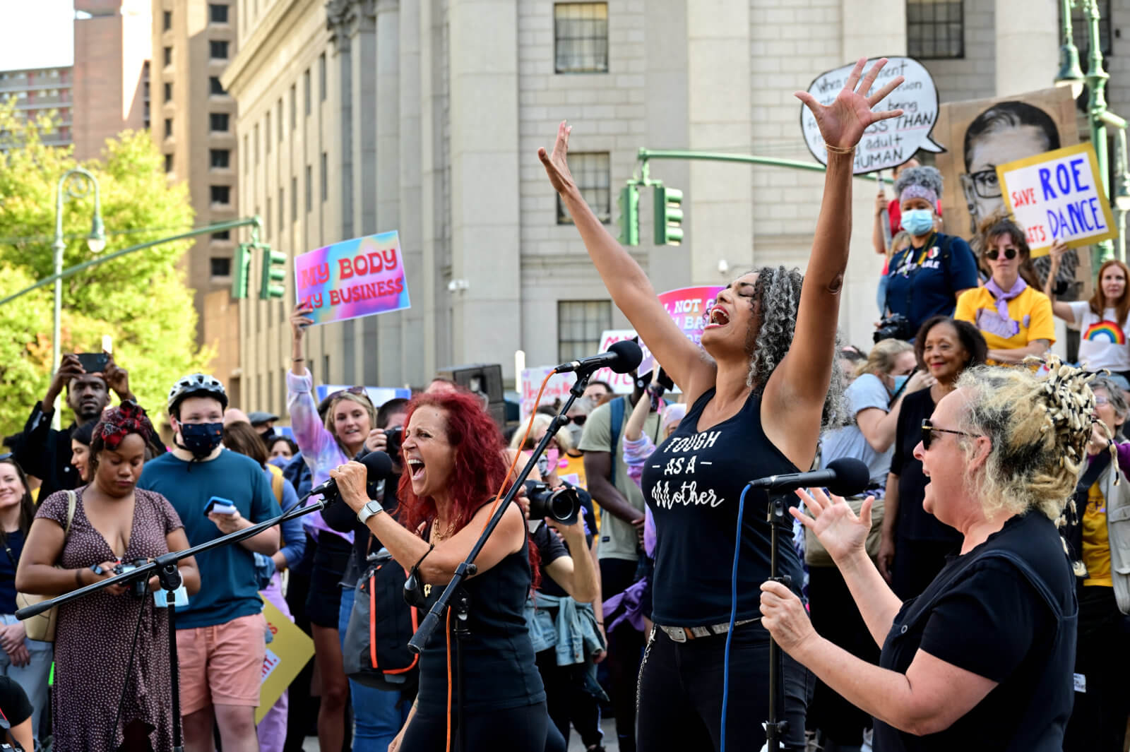Women’s March for Reproductive Rights Sweeps Through Manhattan