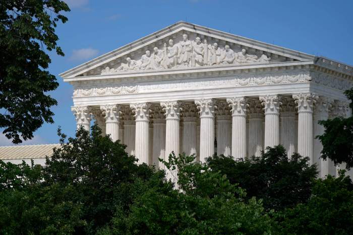 The US Supreme Court in Washington.