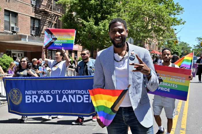 New York City Public Advocate Jumaane Williams at Queens Pride.