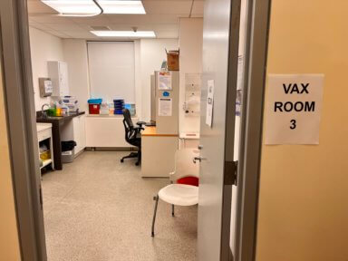 mpox vaccine site