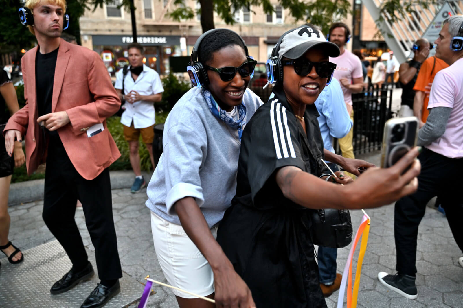 NYC AIDS Memorial hosts silent disco