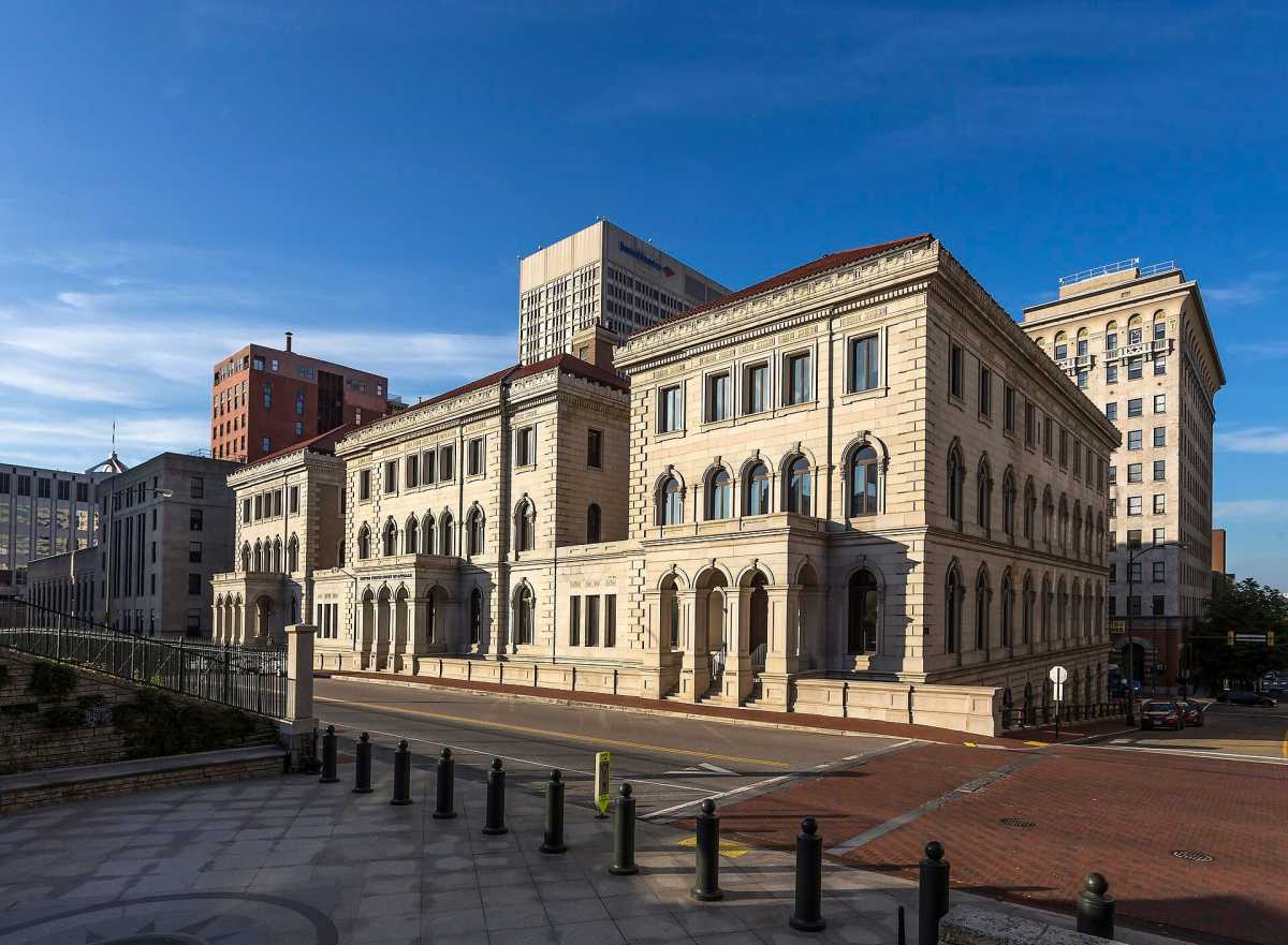 The Lewis F. Powell Courthouse in Richmond, Virginia, home of the United States Court of Appeals for the Fourth Circuit.