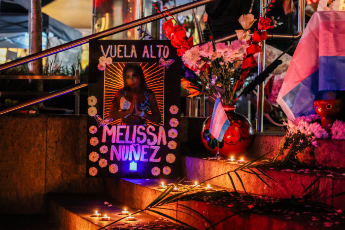 Vigil for Melissa Núñez in Queens.