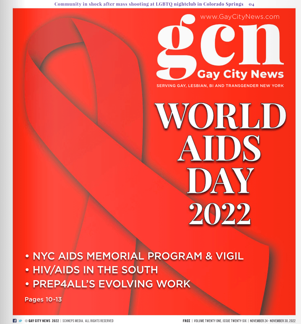 Gay City News cover