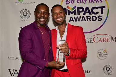 Lambda Lounge and Club Lambda are owned by 2022 Impact Award winners Charles Hughes and Richard Solomon.