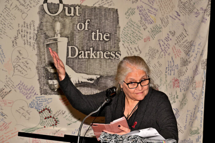 Barbara Martinez speaking